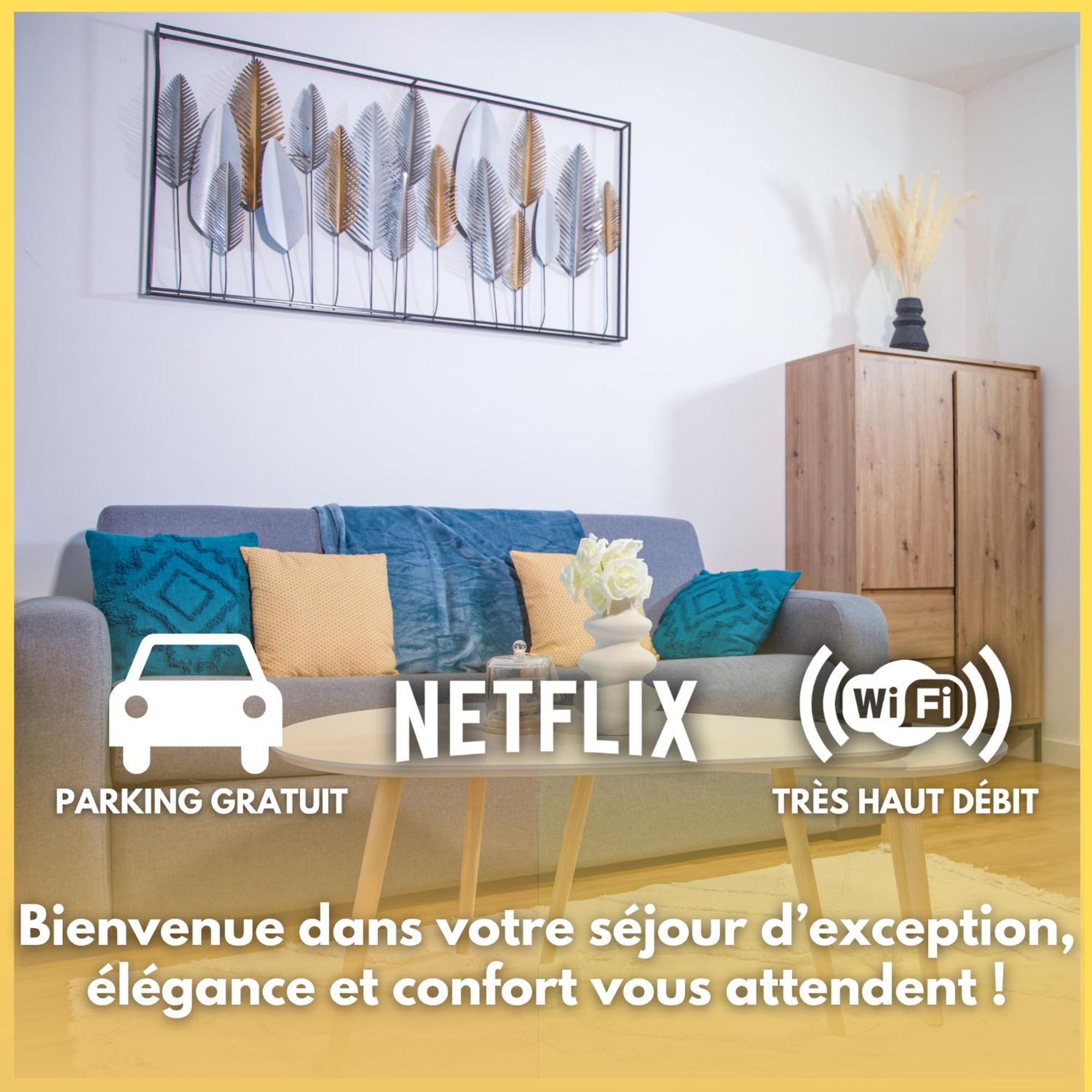Centre-Ville - Fibre - Netflix - Le Beverley Studio Blain Kültér fotó